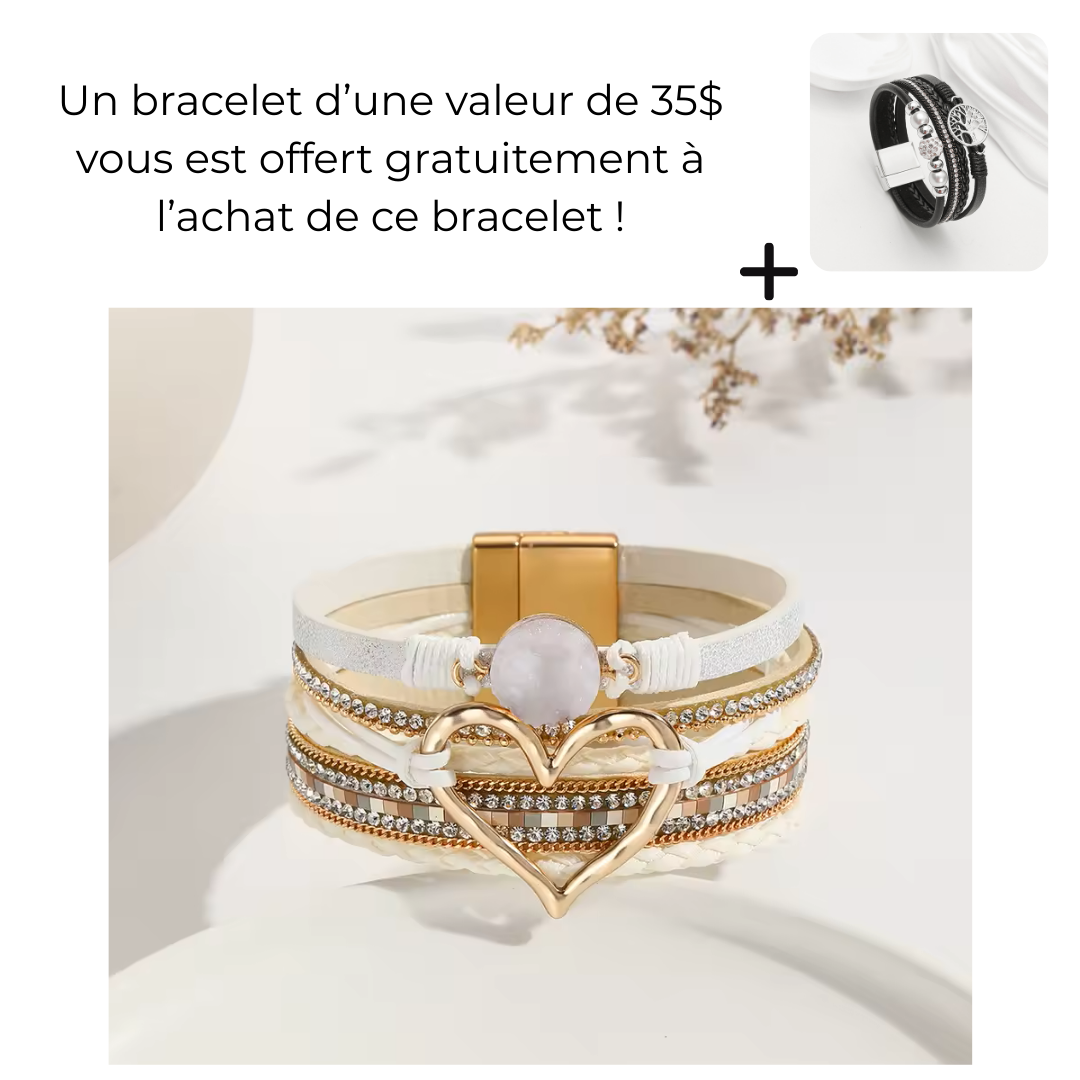 Bracelet pour femme fait à la main - Durable, Confortable, Symbolique  | Auréa- Oraska™